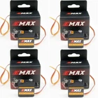 4Pcs EMAX ES09MD Dual-Bearing Metal Digital Servo for RC Helicopter Airplane