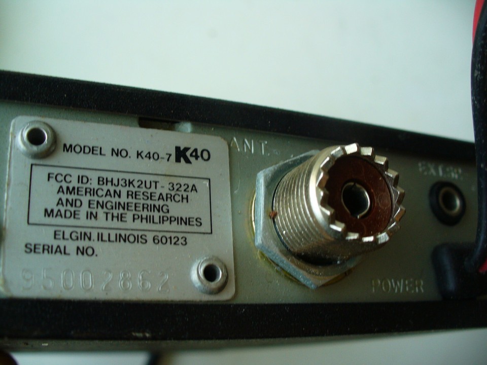 K40 Speech Processor CB Radio With Microphone Model K40 7 EBay k40-speech-processor-cb-radio-with-microphone-model-k40-7-ebay