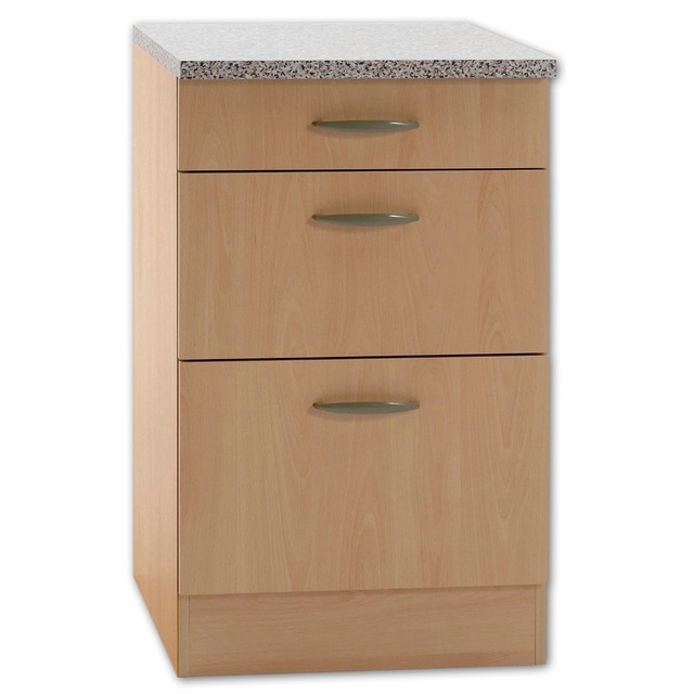 Optifit Kuche U 536 6 Unterschrank Kuchenschrank Schrank Buche 50 Cm Gunstig Kaufen Ebay