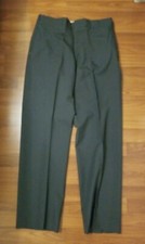 Vintage Military Green Uniform Dress Pants Slacks Unbranded 33W, 32L