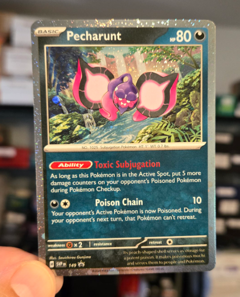 Pokémon TCG Pecharunt SVP 149 Scarlet & Violet Black Star Promo