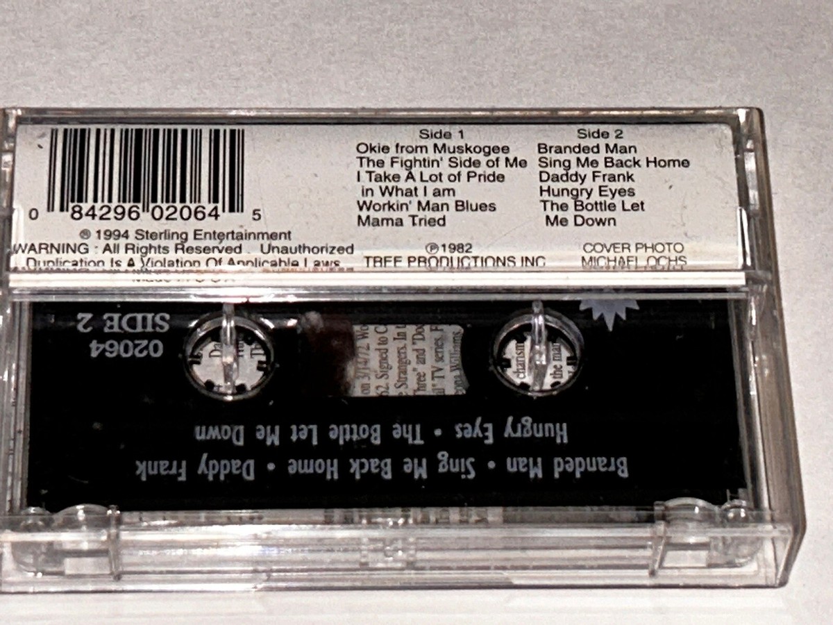 Merle Haggard A Living Legend Country Music Cassette 1H55 | eBay