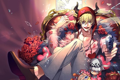 One Piece Rosinante Doflamingo 36 X 24 Inches Large Wall Poster Print Fan Art Ebay
