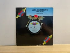 Soul Rebellion – Simple Rhythm 12" Garage House Vinyl 1990 Cardiac Records