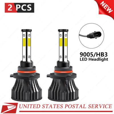 2x Xenon White 9005 LED high Beam Headlight Bulbs For Subaru Impreza Forester