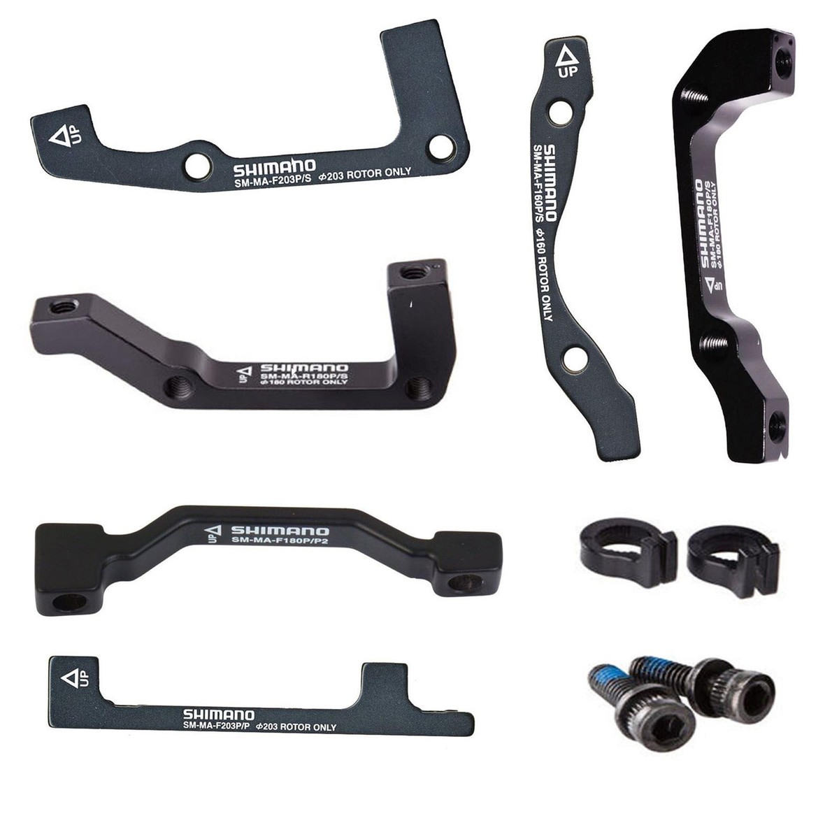 Shimano MTB Disc Brake Caliper MTB Bike Mount Adapter Front Rear