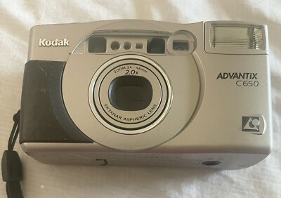 Kodak Advantix C650 Zoom APS Point & Shoot Film Camera  UNTESTED READ