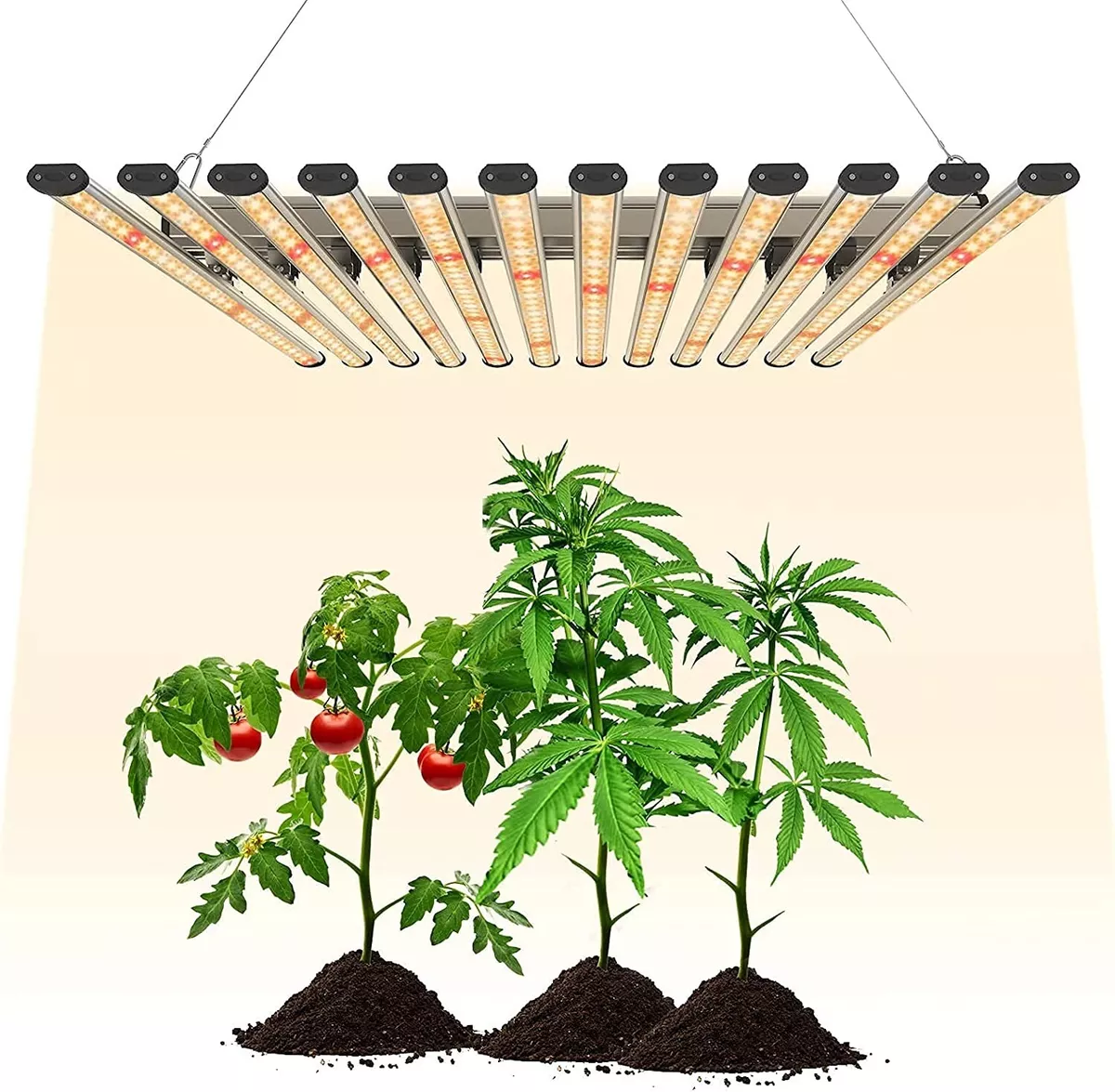 LUXINT LED Grow Lights for Seed Starting Actual Power 720W 40x40
