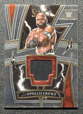 2022 Panini Select WWE Apollo Crews Sparks Relic Swatches #SP-ACR - RAW