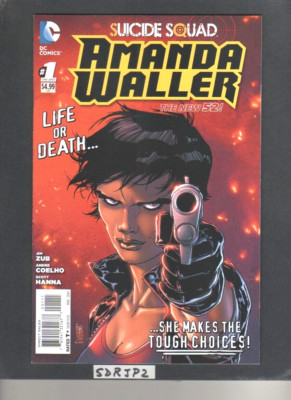 SUICIDE SQUAD AMANDA WALLER #1 NM NEW 52 1 SHOT 1st SOLO HARLEY QUINN 2014