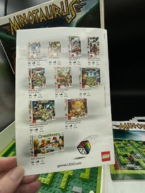 Lego Game Minotaurus 3841 Board Game Box Mini Figures Manuals READ