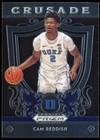 2019-20 Panini Prizm Draft Picks #43 Cam Reddish Crusade Rookie Duke Blue Devils