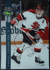 199 Daniel Laperriere St. Lawrence 1992/93 Ice Hockey original signiert