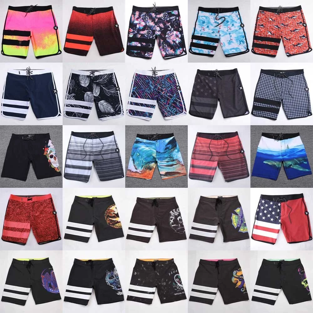 Hurley Maillots de bain Homme Shorts de surf Spandex Waterproof