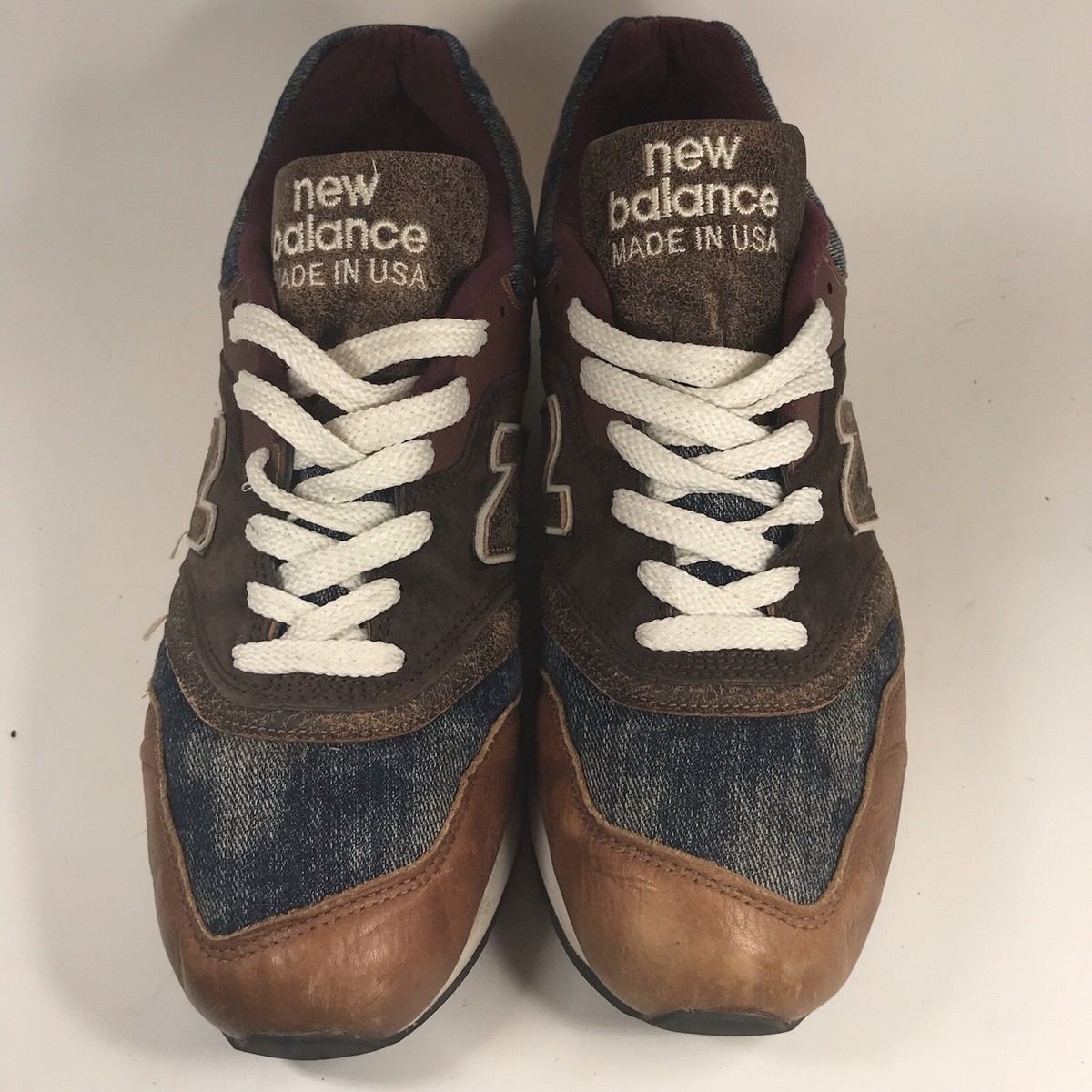 New Balance 997 Elevated Basics Brown Blue Size 11 M997SOC | eBay