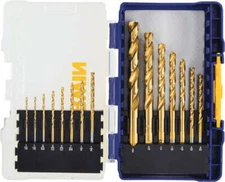 Irwin Tools 3018009 15-PC DRILL BIT TITANIUM TURBOMAX SPEEDBOR PRO SET