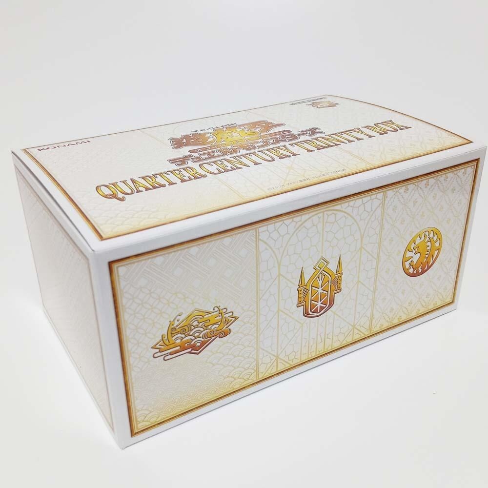 遊戯王OCG QUARTER CENTURY TRINITY BOX Yugioh QUARTER CENTURY TRINITY BOX Sealed Box 25th KONAMI