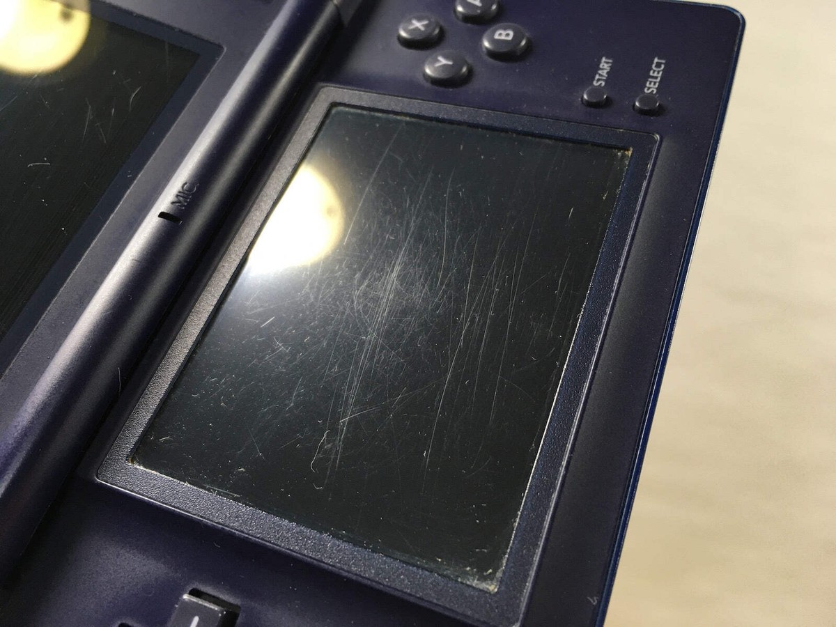 lc3679 Plz Read Item Condi Nintendo DS Lite Enamel Navy