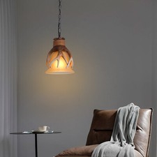 Rustic Resin Pendant Light Deer Horn Antler Farmhouse Chandelier Ceiling Lamp
