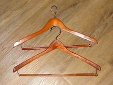 2 Vintage Batts Wishbone Wooden Clothes Hanger