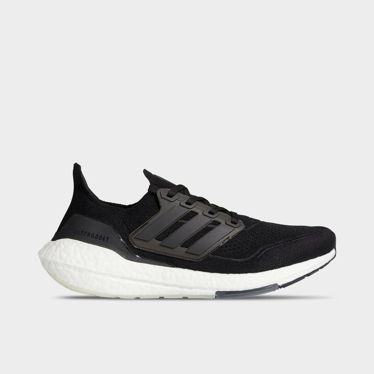 Men's Adidas UltraBoost 21 Running Shoes Black / White
