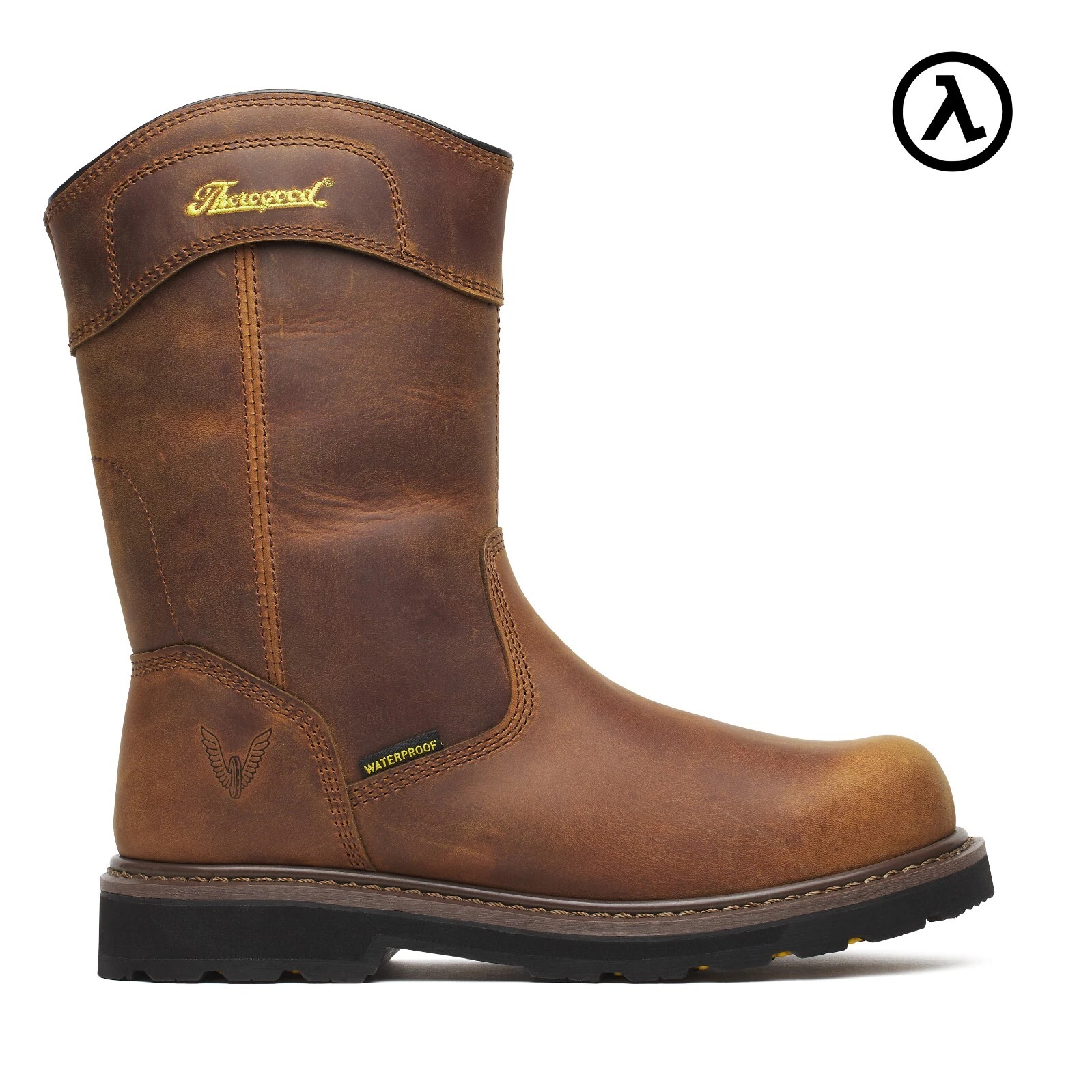 THOROGOOD JOBSITE SERIES 11″ CRAZY HORSE WATERPROOF SAFETY TOE BOOTS 804-4343