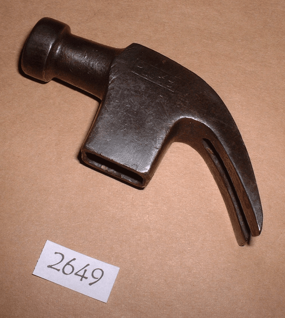 Vintage 7oz. Plumb Curved Claw Hammer Head with Makers Mark eBay