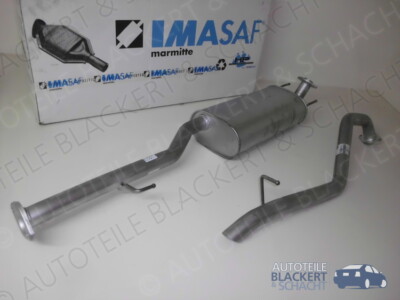 IMASAF Auspuffanlage ab DPF für Toyota Hilux III Pick-up 3.0 D-4D 4WD 2010-