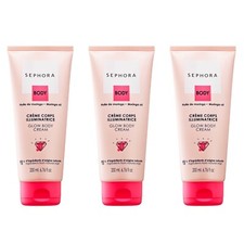 SEPHORA COLLECTION GLOW BODY CREAM 200ML X3 - BRAND NEW