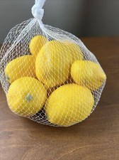 11 Fake artificial lemons lemon decor kitchen faux fake fruit lemons decoration