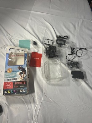 Full HD Sports Cam 1080 P 2.0 Inch Screen 1080P Open Box