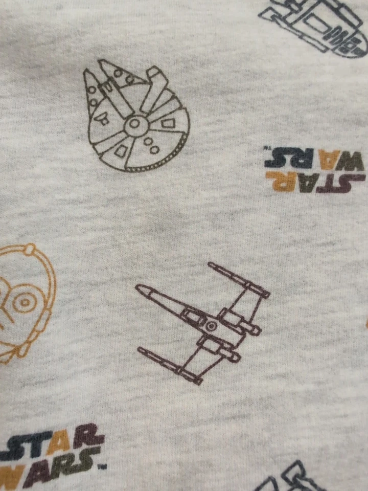 Sudadera polar Star Wars Jumping Beans Droids C3PO R2D2 se envía talla 12 usada en excelente estado Foto 3 de 4