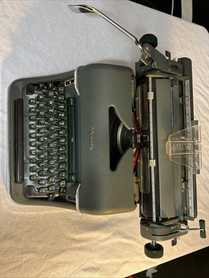 Vintage Olympia SG1 Typewriter   Made in Western Germany, Late 1950s, Working