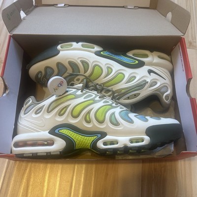 Nike Air MAX PLUS DRIFT US 12 Phantom Cyber Neon 95 TN FD4290-008