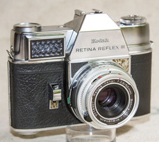   KODAK RETINA REFLEX III 35mm SLR   With Retina-Xenar f:2.8/50mm  VIDEO  384