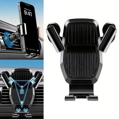 New Gravity Car Phone Holder 360 Rotation Universal Car AirVent Mount GPS Holder