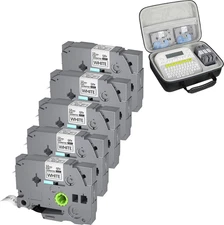 Case Compatible with Brother P Touch Ptd220 D210 Portable Storage Holder Case Fi