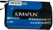 Kimafun KM-G130 Wireless Microphone 2.4Ghz Lapel Clip On Hands Free Lapel Mic