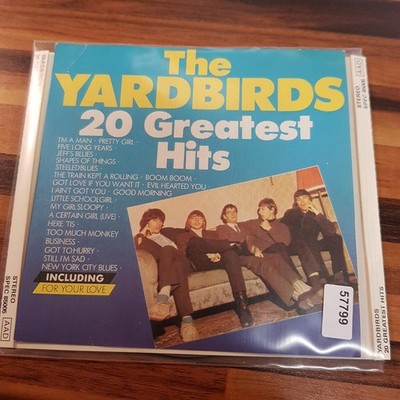 THE YARDBIRDS 20 greatest hits VG+/VG (CD Album, Rock, Spectrum)
