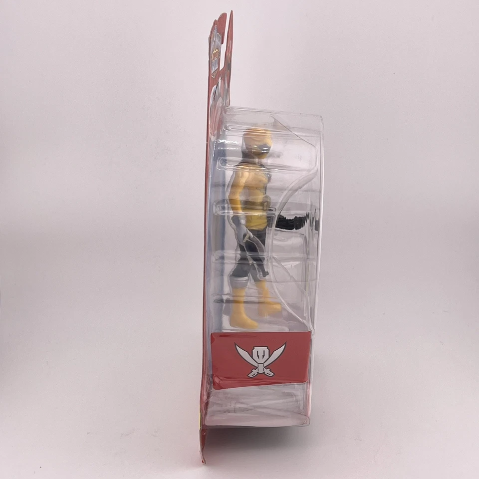 Figura de héroe de acción Power Rangers Super Megaforce Yellow Ranger Bandai vendedor de EE. UU. Foto 4 de 4