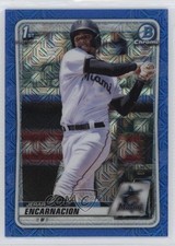 2020 Bowman Chrome Prospects Mega Box Blue Mojo Refractor Jerar Encarnacion 0na3