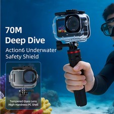 For OSMO ACTION 6 Underwater Safety Shield Waterproof Case