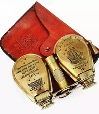 Executive Vintage Brass Monocular Telescope   Maritime Theme