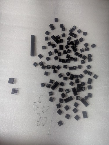 Razer Blackwidow Ultimate KEY CAPS (All But F4&F6) & Feet Replacement Part AS IS