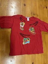Victoria Jones VTG Womens Medium Embellished USA Made Built In Shoulder Pads