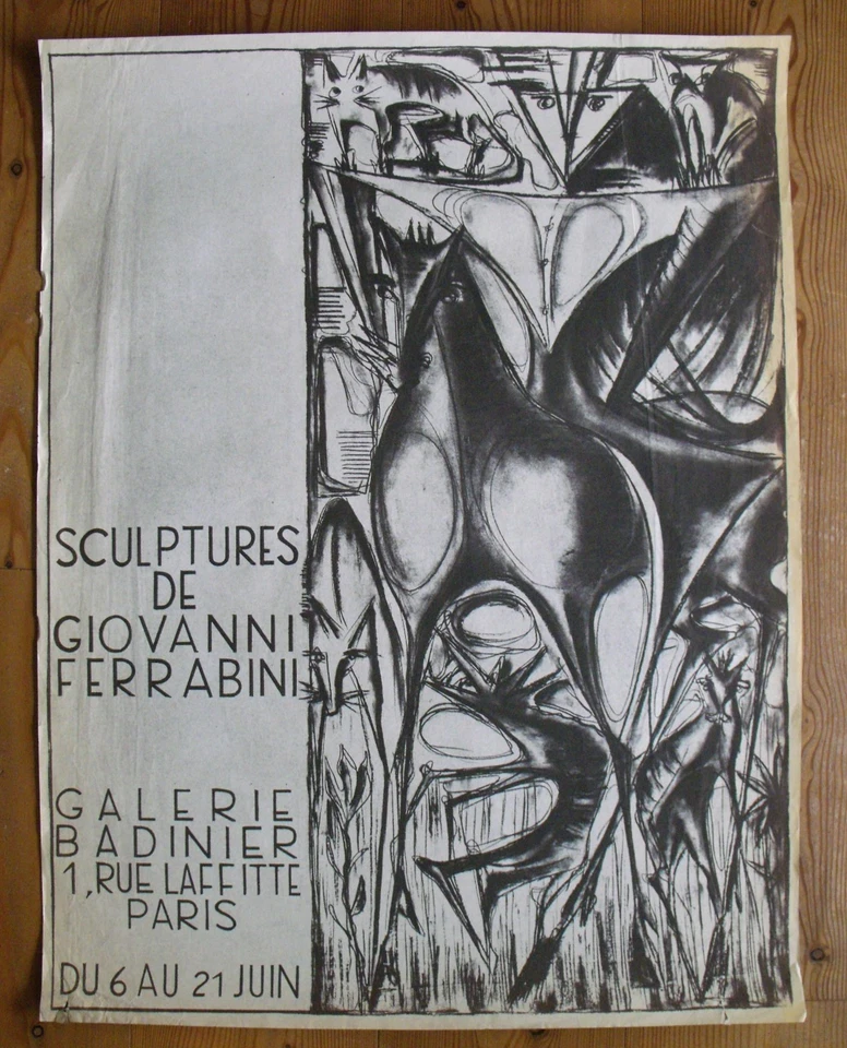 Giovanni FERRABINI - Galerie Badinier Paris  - Skulpturen Sculptures