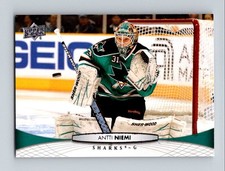 2011-12 Upper Deck Antti Niemi San Jose Sharks #42