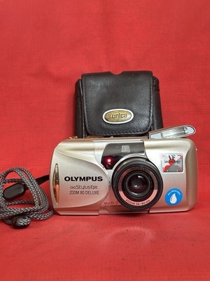 Olympus Stylus Epic Zoom Deluxe 80 MJU II 80 35mm Point Shoot Kamera funktionstüchtig