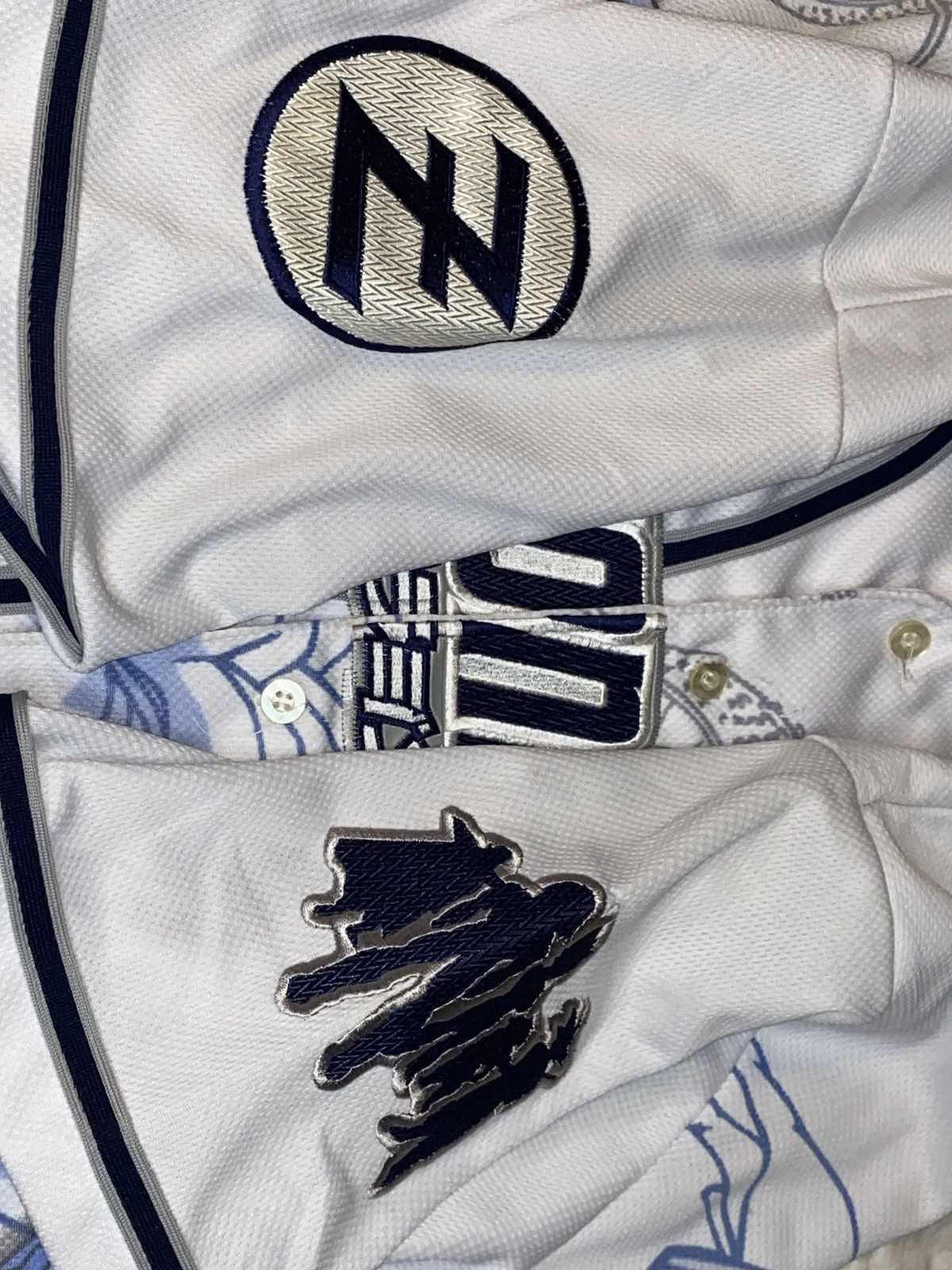 Dragonball Z Baseball Jersey Goku Vegeta 2002 VTG