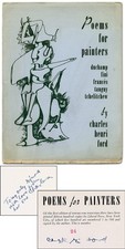 Charles Henri FORD / Poems for Painters Signed 1st Edition 1945